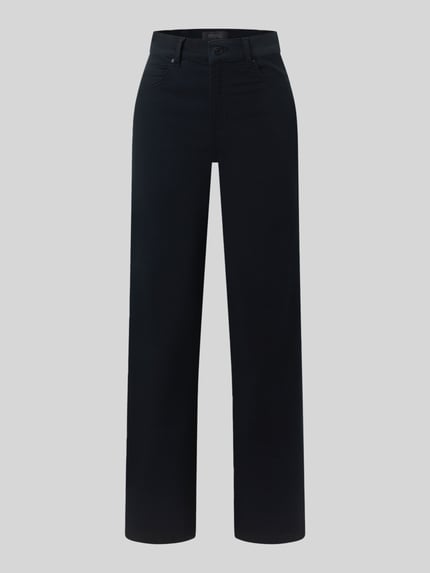 ANGELS Regular Fit Hose mit High Waist Modell 'LARA' Marine 2
