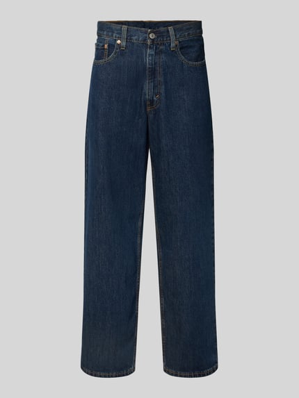 Baggy Fit Jeans mit Kontrastnähten Modell 'CRUSADER' Shop The Look MANNEQUINE