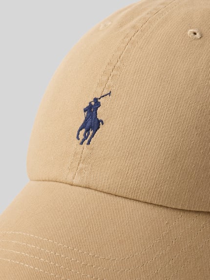 Polo Ralph Lauren Czapka z daszkiem z czystej bawełny Khaki 2