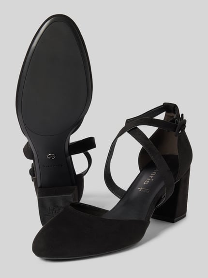 Tamaris Sandalette mit gekreuzten Riemen Black 4