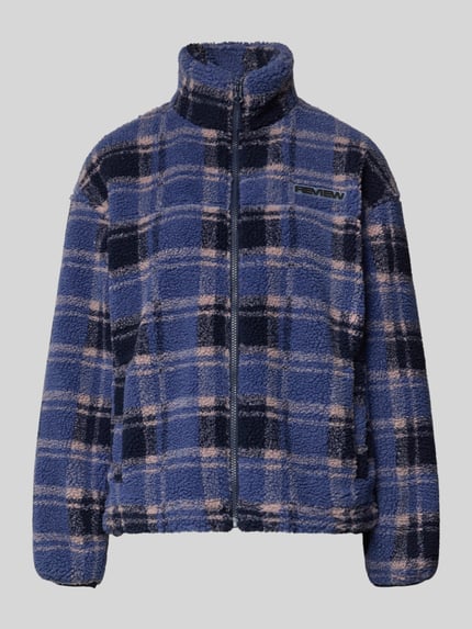 REVIEW Teddybont Jack met opstaande kraag en Labeldetail Marineblauw - 2
