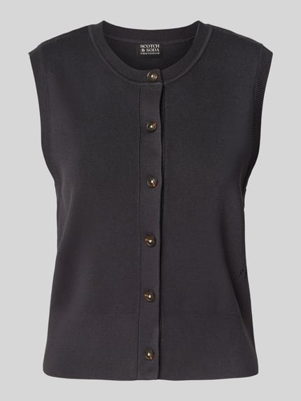 Scotch & Soda Weste in Strick-Optik Dunkelblau 2