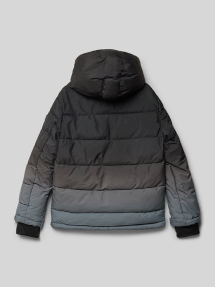 killtec Regular Fit Steppjacke mit Logo-Applikation Graphit 3