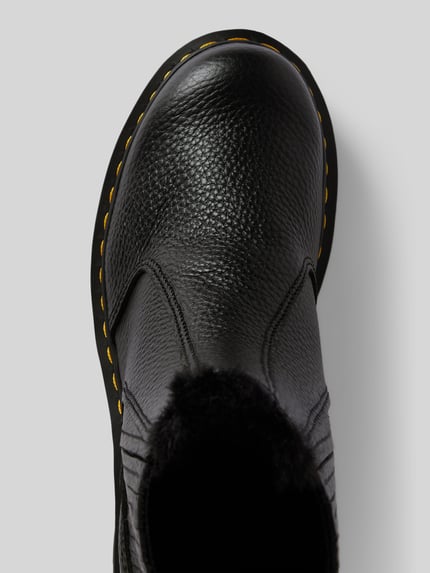 Dr. Martens Chelsea Boots mit Logo-Patch Modell 'Leonore' Black 3