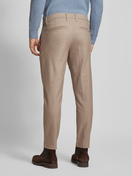 GABBA Regular Fit Cordhose mit Knopfverschluss Modell 'MONZA' Hellbraun 5