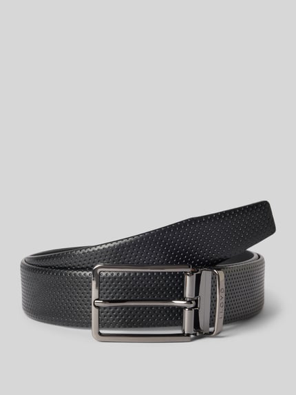 LLOYD Men's Belts Gürtel mit Label-Detail Black 1