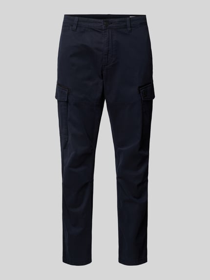 s.Oliver RED LABEL Stoffhose mit Pattentaschen Dunkelblau 2