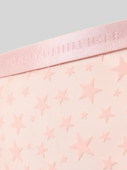 Tommy Hilfiger String mit Allover-Muster im 3er-Set Dunkelblau 2