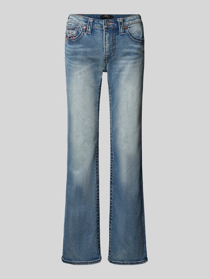Bootcut-Jeans aus Baumwoll-Mix Modell 'BECCA' Shop The Look MANNEQUINE