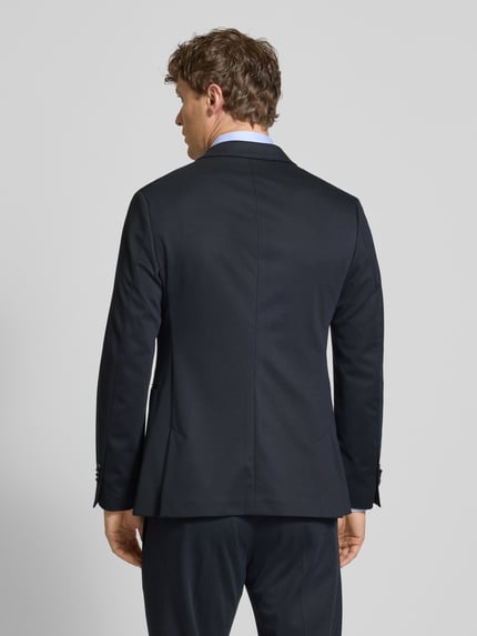 CINQUE Slim fit 2-knoops colbert met paspelzakken model 'Data' Donkerblauw - 5