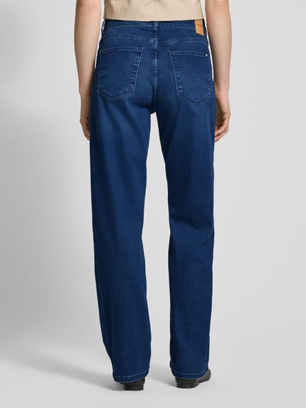 Mustang Wide Leg Jeans im 5-Pocket-Design Modell 'Madison' Marine 5