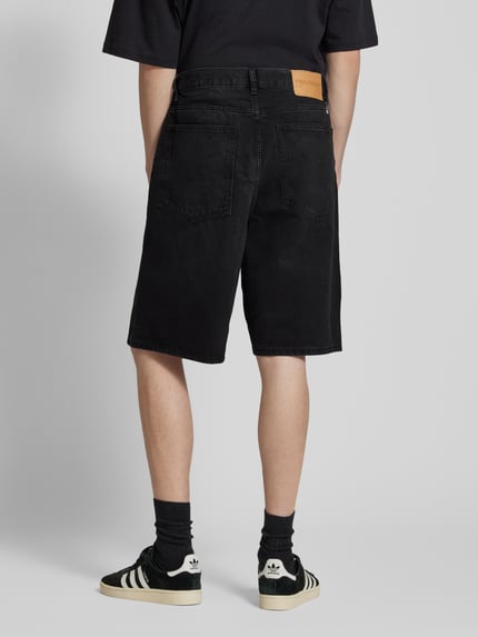 REVIEW Baggy Fit Jeans Shorts im 5-Pocket-Design - Jorts Black 5
