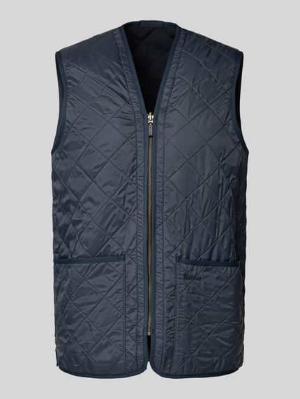 Barbour Regular Fit Steppweste mit warmen Innenfleece Marine 2