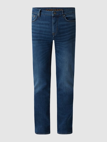 JOOP! JEANS Jeansy o kroju regular fit z domieszką stretchu model 'Mitch' Jeansowy niebieski 2