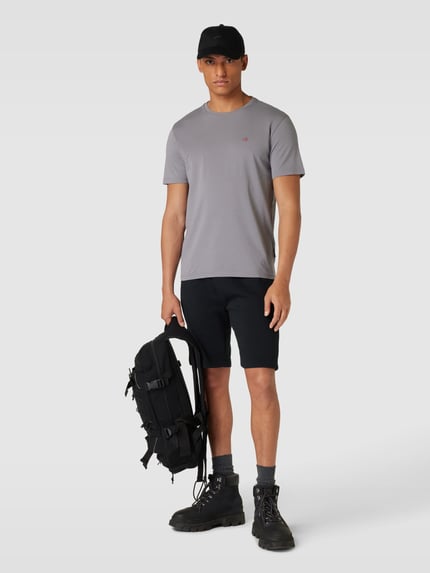 Napapijri Straight Fit Shorts mit elastischem Bund Black 1