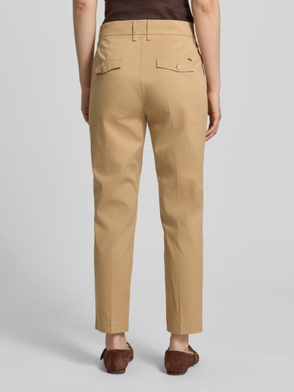 Brax regular fit broek van katoenmix model 'MARA S' Beige - 5
