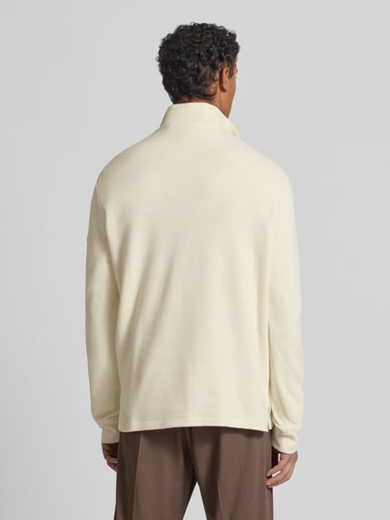 Polo Ralph Lauren Strickpullover mit Stehkragen Ecru 5
