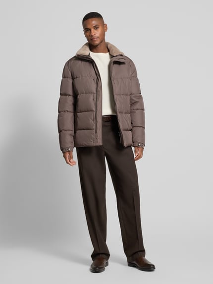 JOOP! COLLECTION Steppjacke mit Stehkragen Modell 'Newton' Beige 1