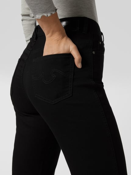 ROSNER Slim Fit Jeans mit Stretch-Anteil Modell 'Audrey1' Black 3