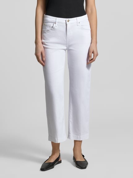 MAC Culotte met steekzakken Wit - 4