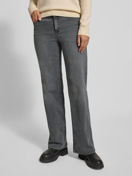 OPUS PANTS Wide Fit Jeans im 5-Pocket-Design Modell 'Melly' Anthrazit 4