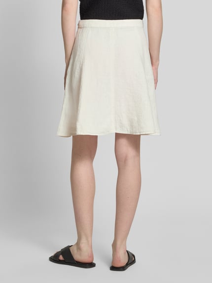 Marc O'Polo Relaxed Fit Mini-Rock aus reinem Leinen Sand 5