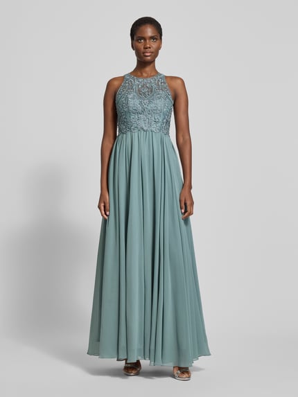 Laona Abendkleid mit Strasssteinen Schilf 4