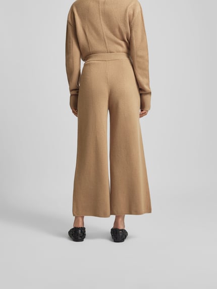 Joseph Stoffen broek met elastische band Lichtbruin - 5