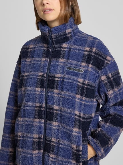 REVIEW Teddybont Jack met opstaande kraag en Labeldetail Marineblauw - 3