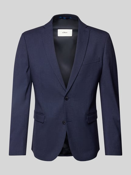 2-knoops colbert met reverskraag, model 'Pure' Shop The Look MANNEQUINE
