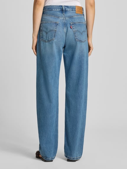 Levi's® 300 Relaxed Fit Jeans aus reiner Baumwolle Modell 'EASY DAD' Hellblau 5