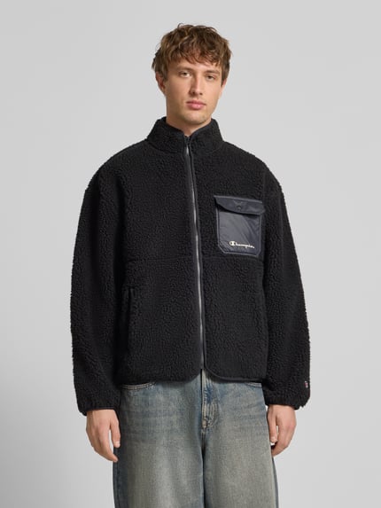 Champion Sweatjacke aus Teddyfell Black 4