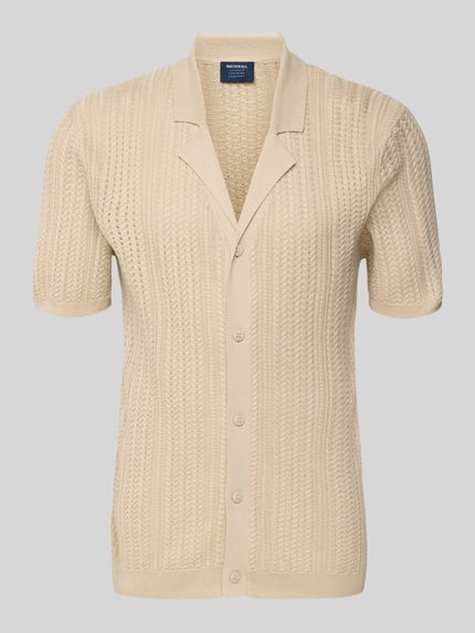 MCNEAL Freizeithemd mit Knopfleiste Beige 2