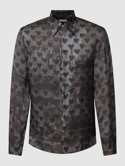 Tiger of Sweden Regular fit vrijetijdsoverhemd van viscose, model 'BAARNEY' Zwart - 2