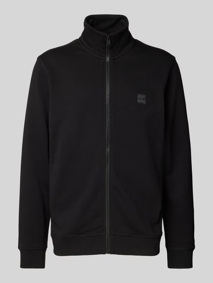 BOSS Orange Sweatjacke mit Reißverschluss Black 2