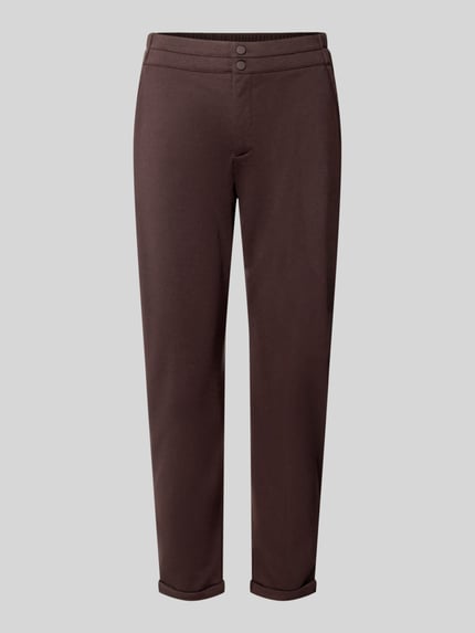 Skinny Fit Stoffhose mit Viskose-Anteil Modell 'NANNI' Shop The Look MANNEQUINE