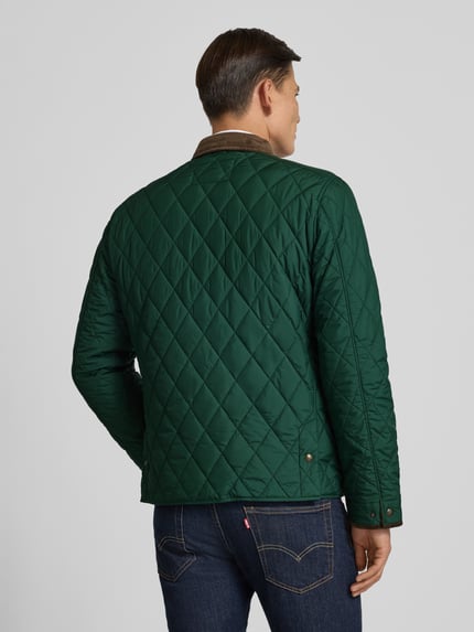 Polo Ralph Lauren Gewatteerd jack met platte kraag, model 'BEATON' Groen - 5