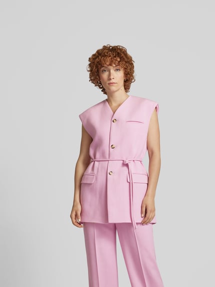 Nanushka Overhemdblousetop met knoopsluiting Roze - 4