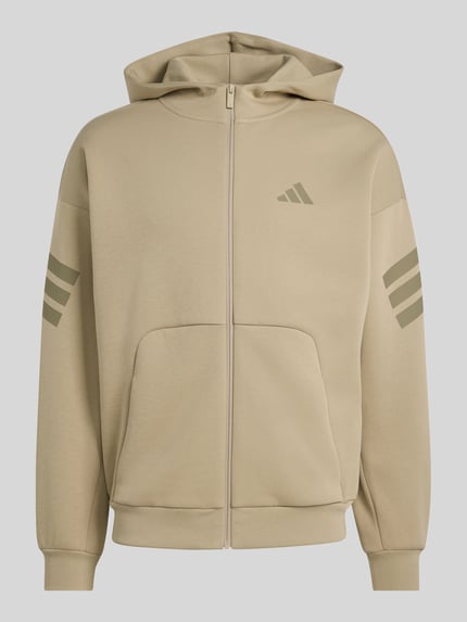 adidas Sportswear Regular Fit Trainingsjacke mit Kapuze Oliv 2