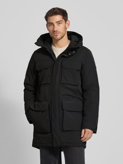 Didriksons Parka mit Pattentaschen Modell 'AIDEN' Black 4