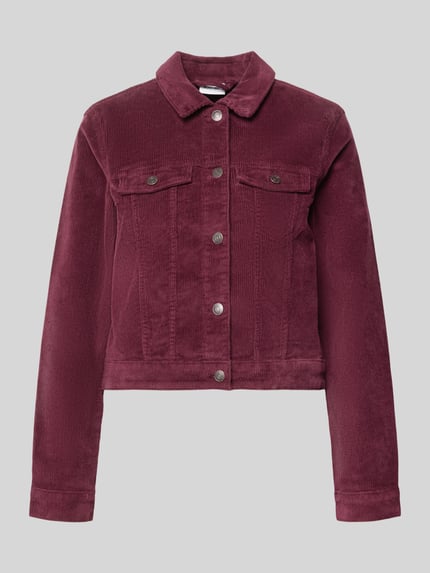 Jack van corduroy met borstzakken model 'DEBRA' Shop The Look MANNEQUINE