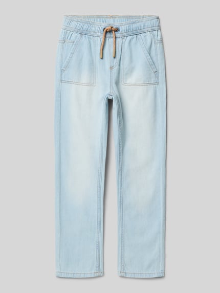 s.Oliver RED LABEL Regular Fit Jogg-Jeans aus reiner Baumwolle Modell 'PETE' Hellblau 1