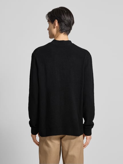 JACK & JONES Premium Strickpullover mit Polokragen Modell 'MAVERICK' Black 5