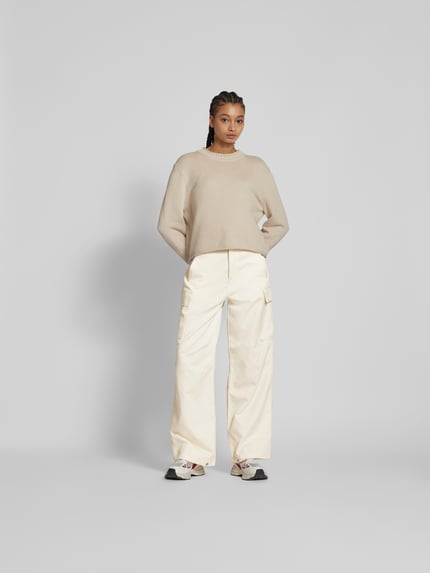 Filippa K Loose fit cargobroek met steekzakken Wit - 1