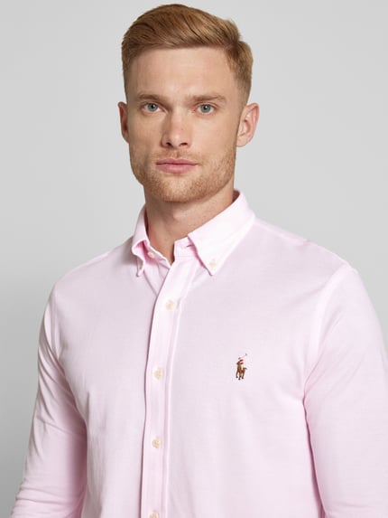 Polo Ralph Lauren Regular Fit Freizeithemd mit Logo-Stitching Rosa 3