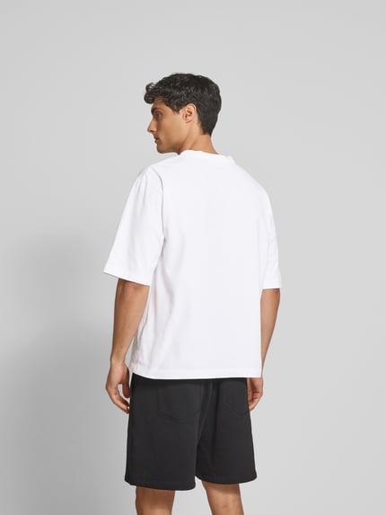 Dsquared2 T-shirt o luźnym kroju z czystej bawełny Biały 5