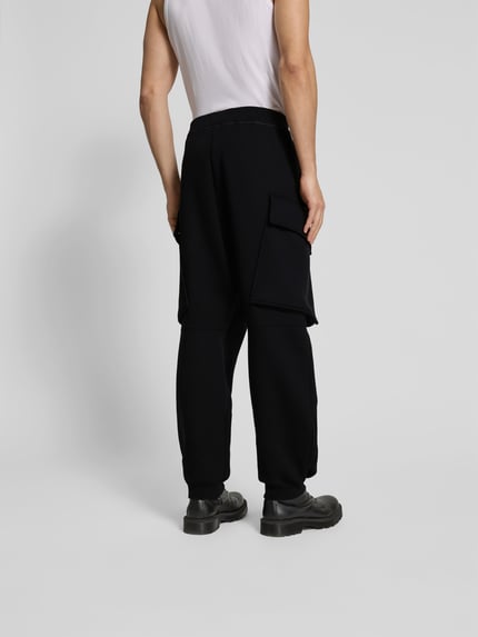 Dsquared2 Balloon Fit Sweathose mit Cargotaschen Black 5