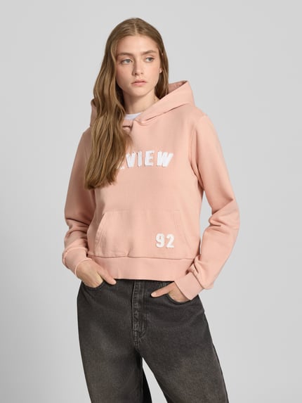 REVIEW Hoodie met capuchon Oudroze - 4