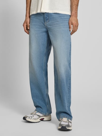 Tommy Jeans Loose Fit Jeans aus Baumwoll-Mix Blau 4