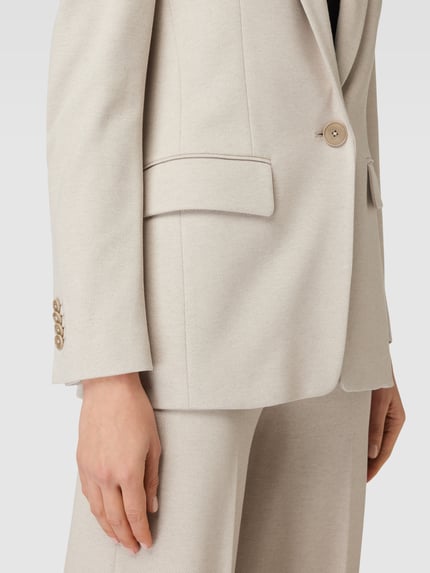 DRYKORN Blazer met structuurmotief, model 'ATLIN' Beige gemêleerd - 3